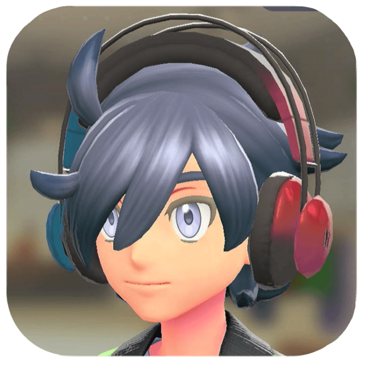 Pokemon Legends Z-A Male Headphones Icon