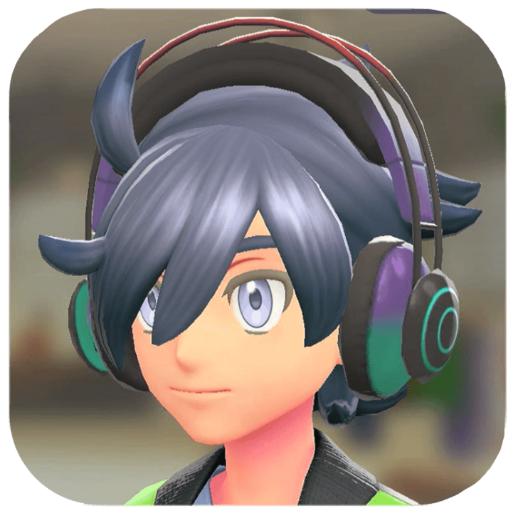 Pokemon Legends Z-A Male Headphones Icon