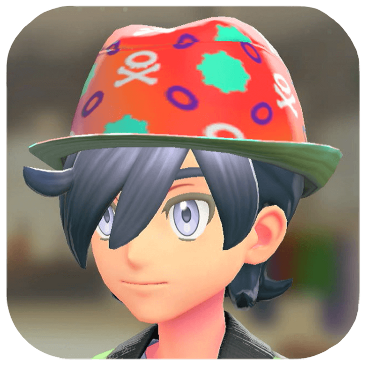 Pokemon Legends Z-A Male Patterned Trilby Icon