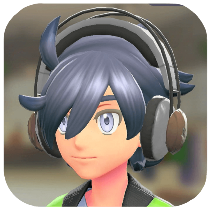 Pokemon Legends Z-A Male Headphones Icon