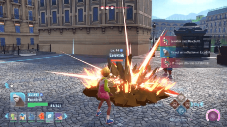 Attack Eelektrik with Ground Moves