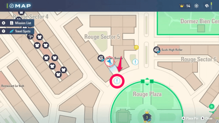 Side Mission 88 Map Location