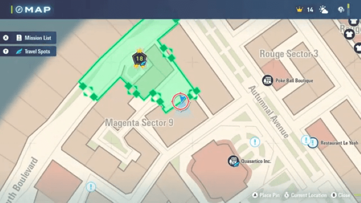 Pokemon Legends Z-A Stone Edge Map Location