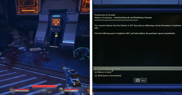 Terminal With Access Pass