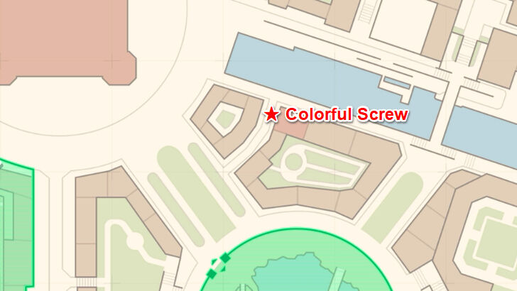 Colorful Screw 19 Map Location