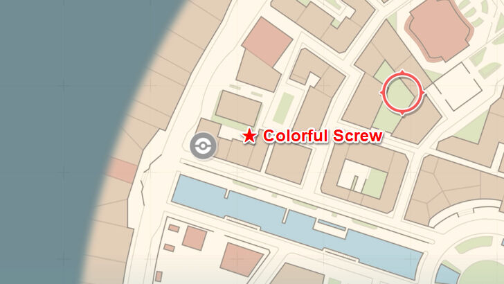 Colorful Screw 26 Map Location