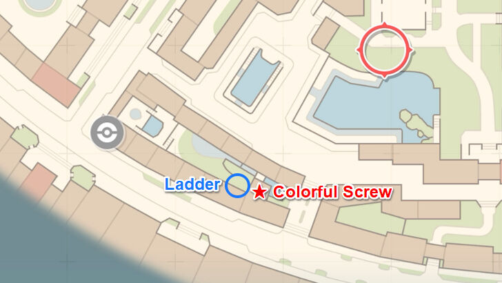 Colorful Screw 13 Map Location