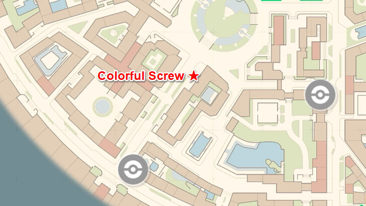 Colorful Screw 7 Map Location