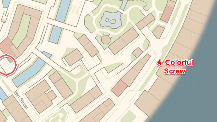 Colorful Screw 24 Map Location