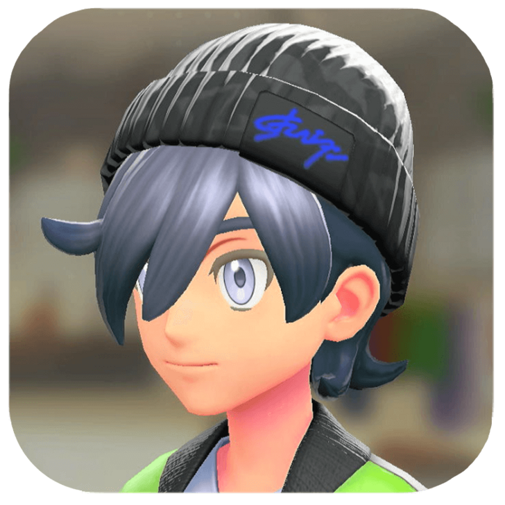 Pokemon Legends Z-A Male Graffiti Knit Beanie Icon