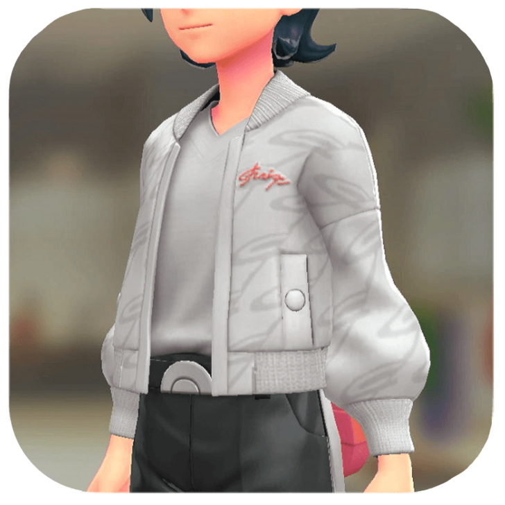 Pokemon Legends Z-A Male Blouson and V-Neck Set Icon