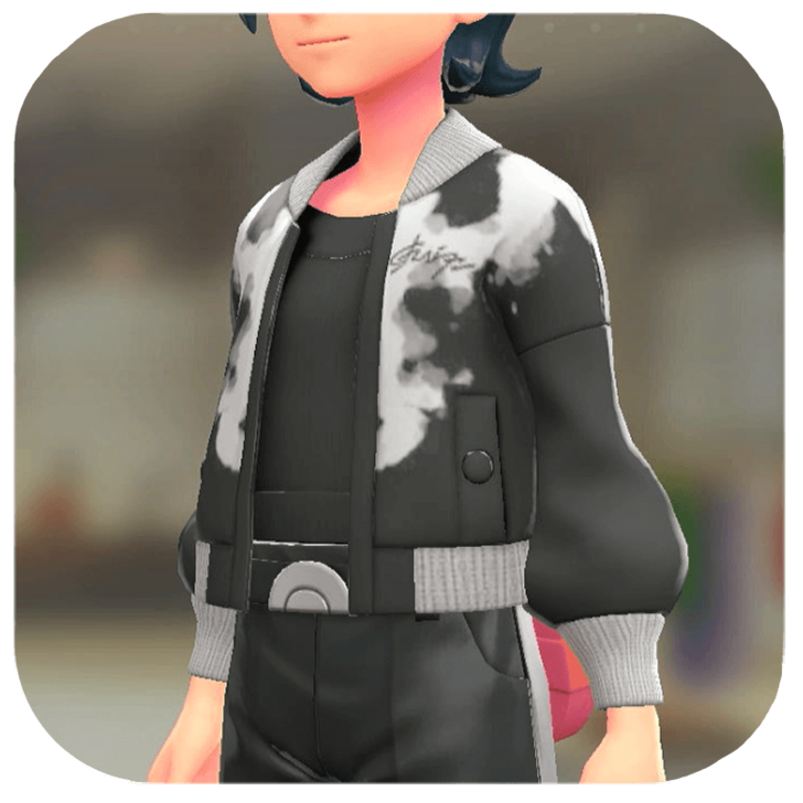 Pokemon Legends Z-A Male Blouson and Off-Shoulder Set Icon