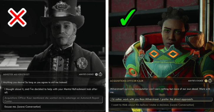 Choose Kaur Over Milverstreet