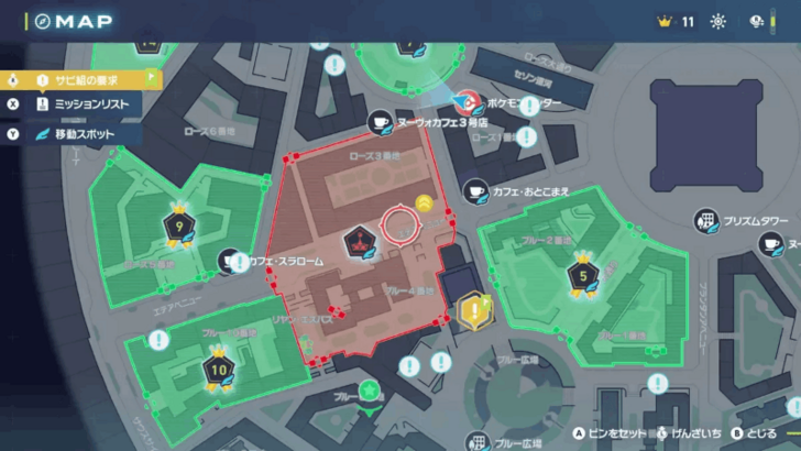 Magenta Sector 3, Bleu 4