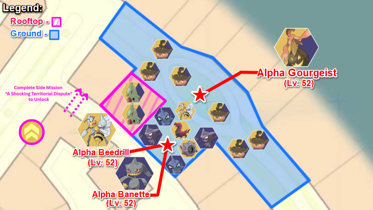 Wild Zone 15 Pokemon Locations