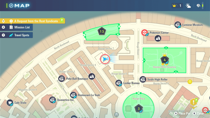 Let It Rain, Let It Pour Map Location