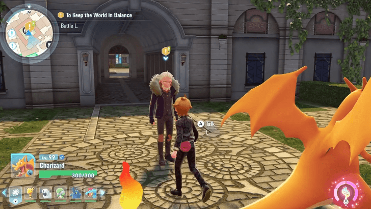 L battle in front of Hotel Z