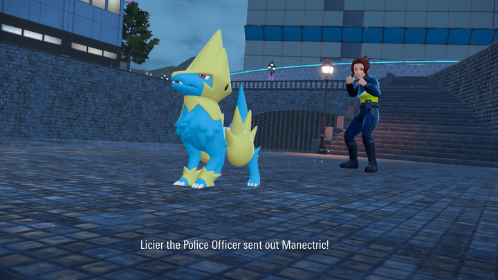 Battle the Police Officer