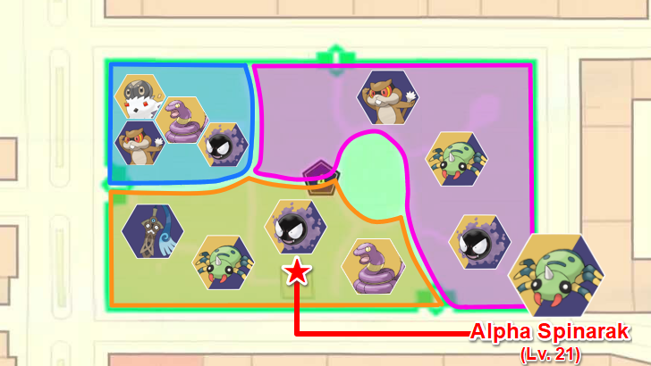 Wild Zone 4 Pokemon Locations