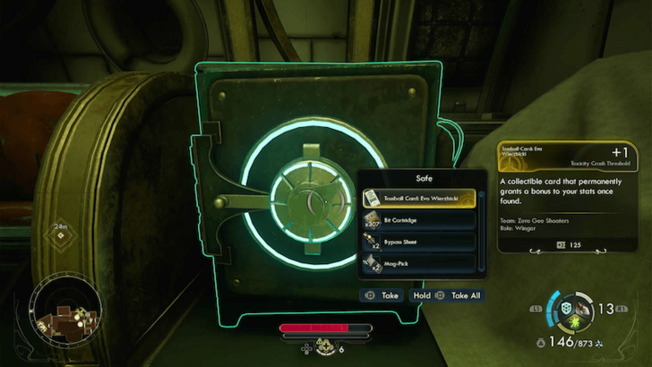 Outer Worlds 2 Tossball Card Reward