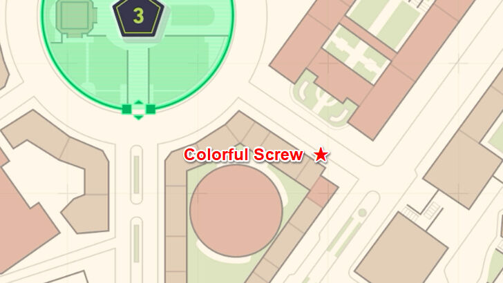 Colorful Screw 79 Map Location