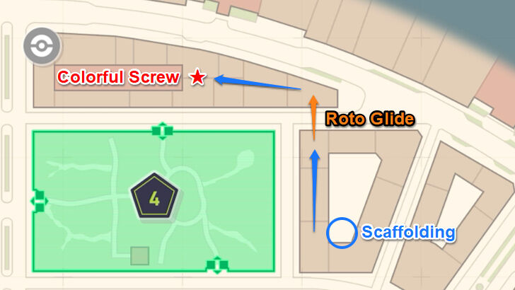 Colorful Screw 73 Map Location