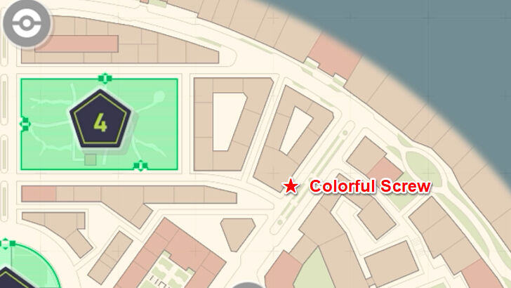 Colorful Screw 77 Map Location