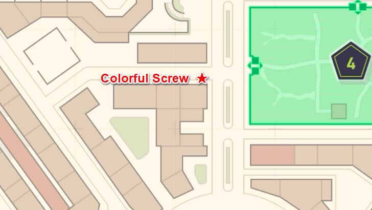 Colorful Screw 69 Map Location