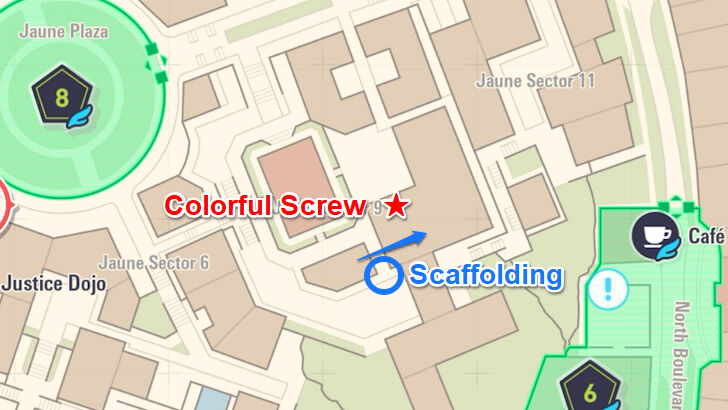 Colorful Screw 95 Map Location