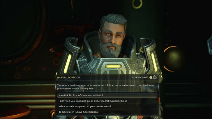 Speak to Marshal Donelson