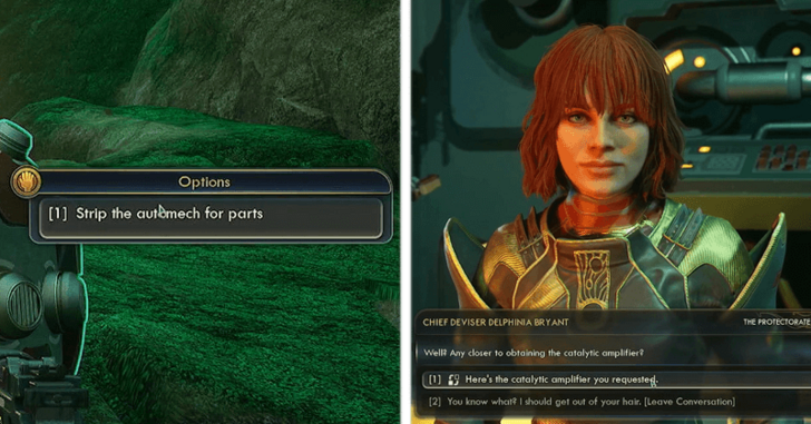 Give the Dragoon Catalytic Amplifier to Delphinia