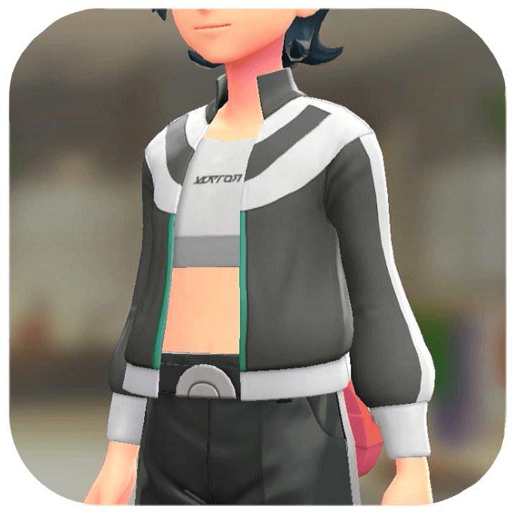 Pokemon Legends Z-A Male Track Jacket and Tube Top Set Icon