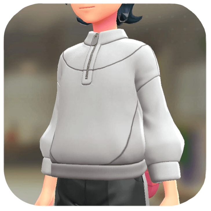 Pokemon Legends Z-A Male Leather Mix Pullover Icon