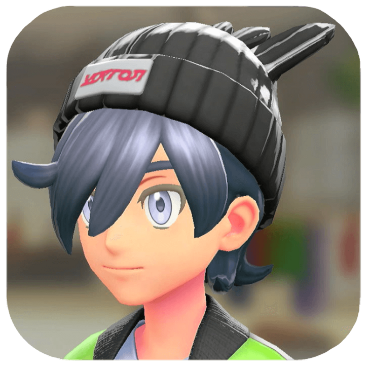 Pokemon Legends Z-A Male Poke Ear Knit Beanie Icon