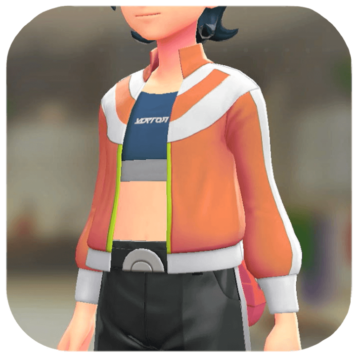 Pokemon Legends Z-A Male Track Jacket and Tube Top Set Icon