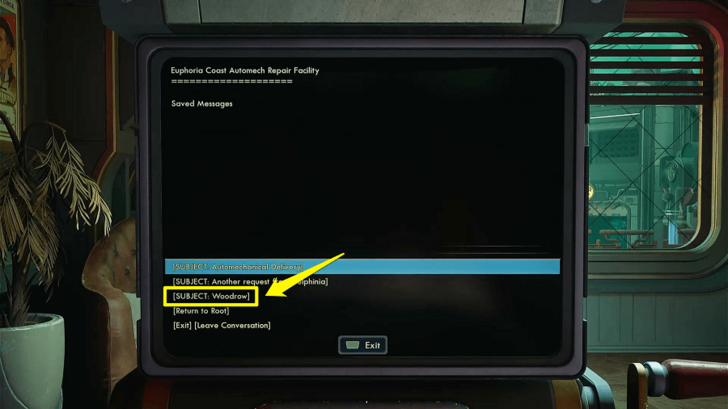 Subject Woodrow Terminal