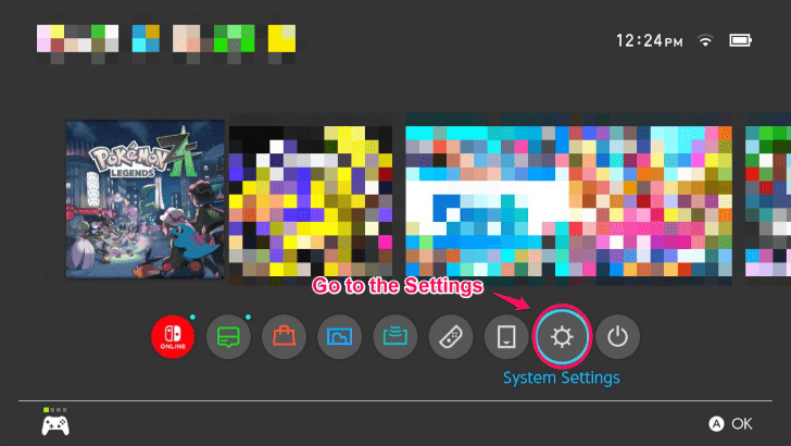 1 Clear Save Data Go to the Settings