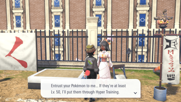 Pokemon ZA - Hyper Train NPC