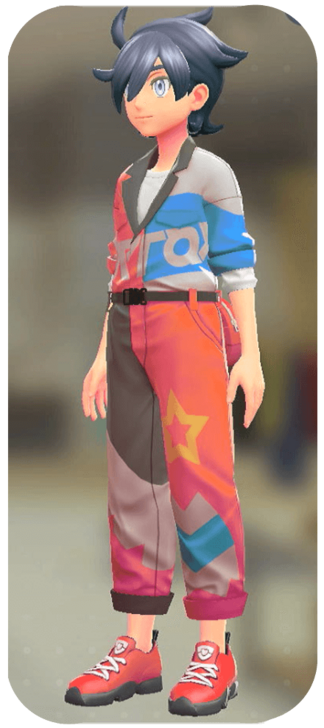 Pokemon Z-A - Jumpsuit and Shirt Set Funky Rogue | White M