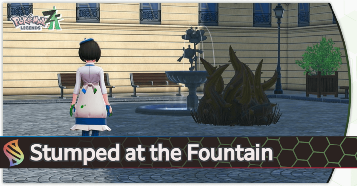 Pokemon Legends Z-A - Stumped at the Fountain