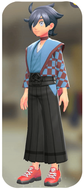 Pokemon Legends Z-A Male Kimono Overalls Set Icon