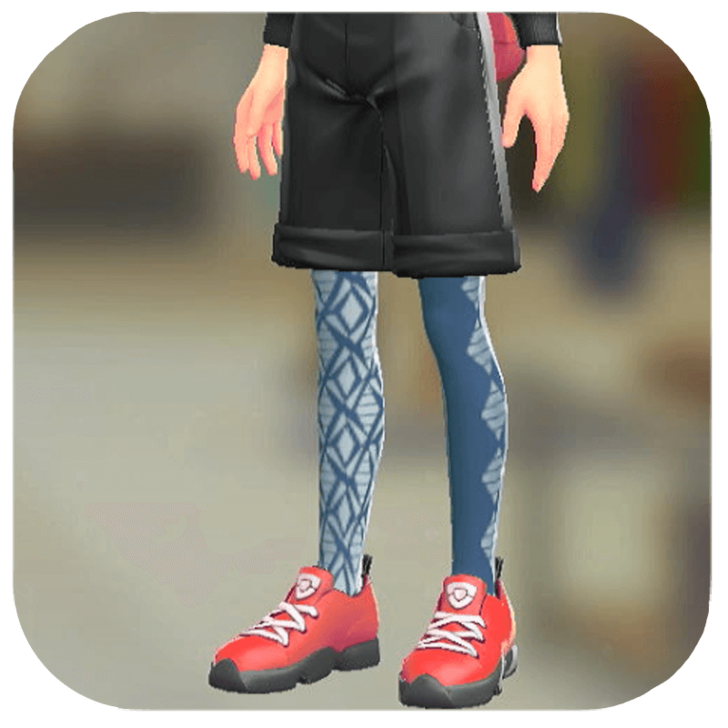 Pokemon Legends Z-A Male Asymmetrical Tights Icon