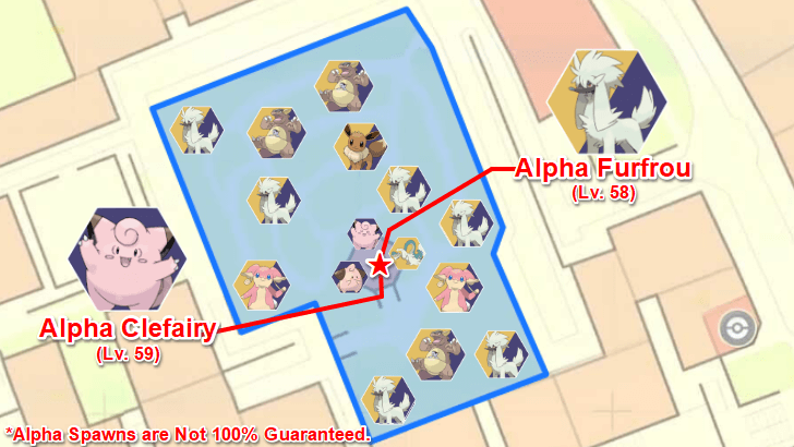 Wild Zone 19 Pokemon Locations