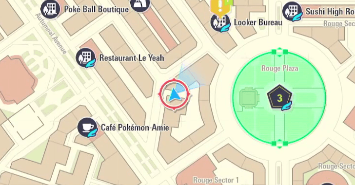 Rouge Sector 3 Mint Stall 1 Map Location