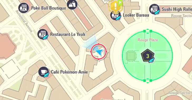 Rouge Sector 3 Mint Stall 2 Map Location