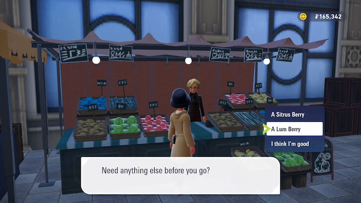 Street Stalls Shop Inventory