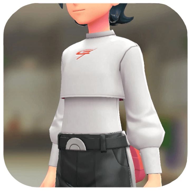 Pokemon Legends Z-A Male Crop Top Set Icon