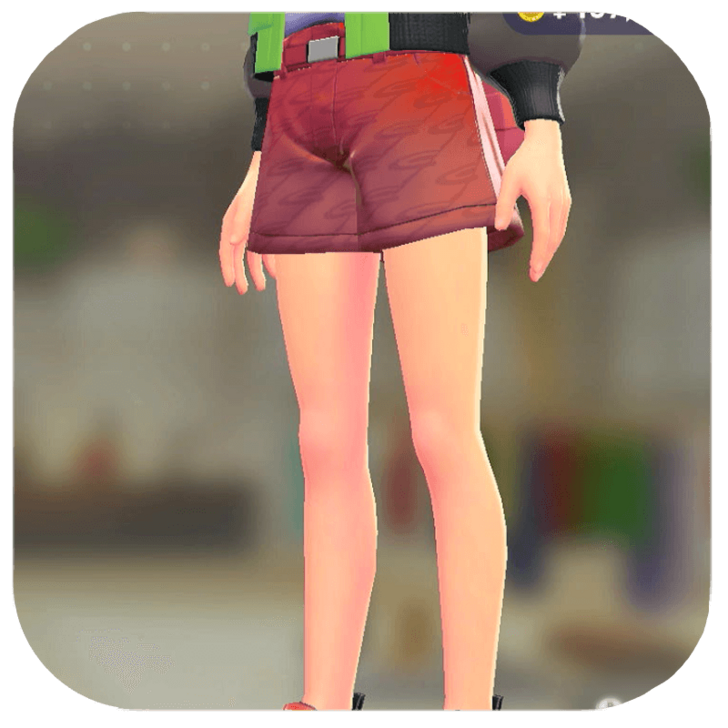 Pokemon ZA - Casual Shorts Set Vivid Red | Vivid Red
