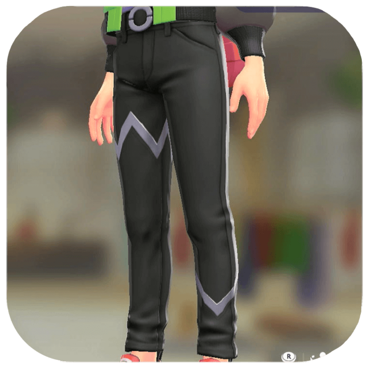 Pokemon ZA - Skinny Jeans Set Vivid Black | Vivid Black