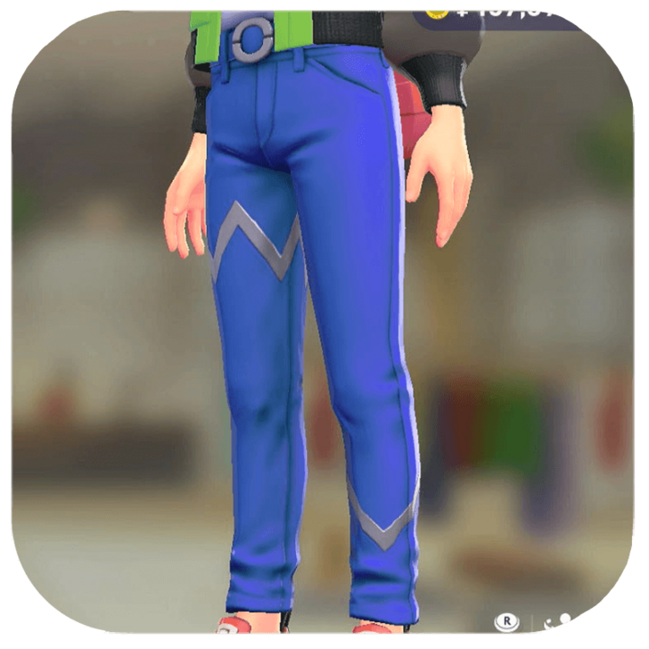 Pokemon Legends Z-A Male Skinny Jeans Set Icon